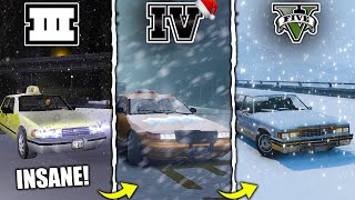 Adding The Most Insane Wintersnow In Gta Games Gta 3 Gta 5