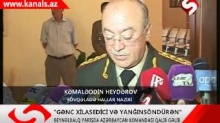 Kamaleddin Heyderov Qebelede