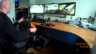 Fanatec Gt3Rs V2, Fanatec Clubsport Pedals, Thrustmaster Th8Rs Shifter