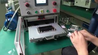 YMJ Vacuum Laminating Machine + OCA Film Laminator + for S7 Edge LCD Refurbishing 12.9 inch