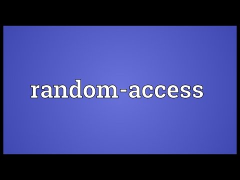 Header of Random-Access