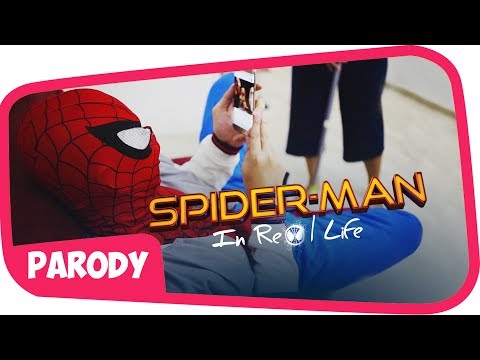 SPIDERMAN in REAL LIFE Wkwkwkwk