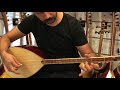 Professional Short Neck Saz Baglama OSS-205 | Turkish Saz Instrument