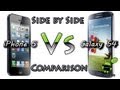 iPhone 5 vs Samsung Galaxy S4 (Side by Side Comparison)