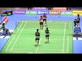 CHAN/GOH × RIJAL/NATSIR 2/2 YONEX OP2012-923