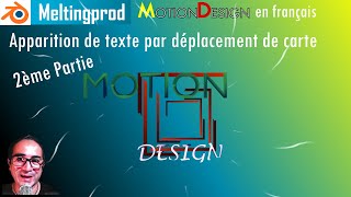 Apparition de texte par déplacement UV - Motion graphics - Tutoriel en Français