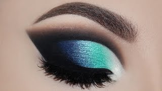 ♡ Maquiagem Cut Crease Azul | Melissa Samways BR ♡ ♡ Maquiagem Cut Crease Azul | Melissa Samways BR ♡