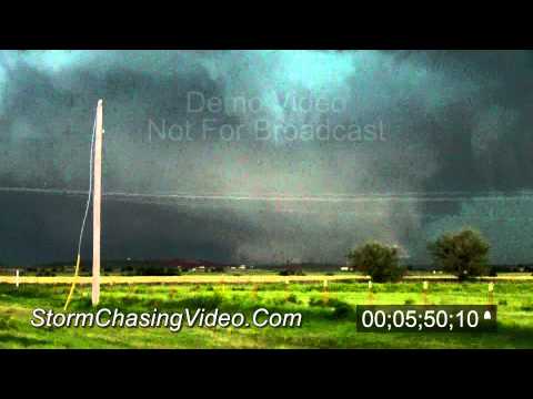 5/31/2013 El Reno, OK Tornado and Damage - B-Roll Stock Footage