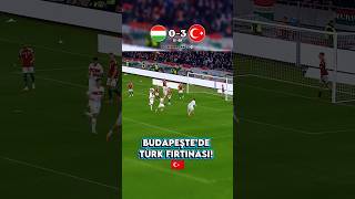 Montellanın Ordusu Sahada Şov Yaptı Macaristan 0-3 Türkiye