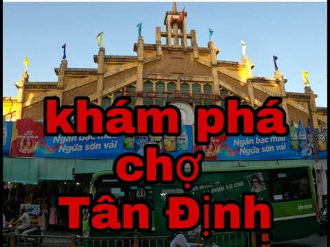 Khám phá 1 vòng chợ Tân Định ( quận 1) thời Covid | Ba Duy.