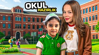 Dev Okul Hazirliği Okul Kiyafetleri̇ni̇ Aldik ? Gamze Karta Öykü Karta