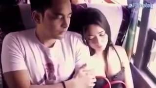 Ohaa otobüste seksi göğüslü hatunu fena taciz ediyor