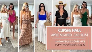 Cupshe Swimwear Haul, Part 2 - Size 14, 34G Bust. Body Shape Mastercl 32. Melissa Murrell Stylist