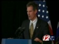 Brown gives first news conference since victory