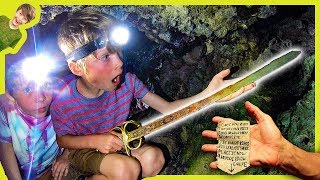 REAL PIRATE'S SWORD FOUND in ABANDONED CAVE!