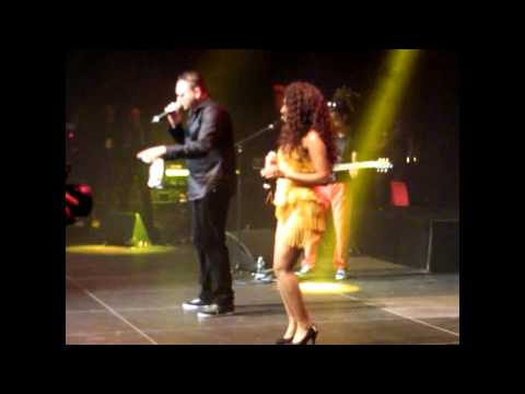 Alain Ramanisum et Laura Beg avec soufrans lamour au Zenith...