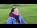 Kelsey's Incredible 5 Putt & Brodie Plays Speed Golf | Portstewart PART 3