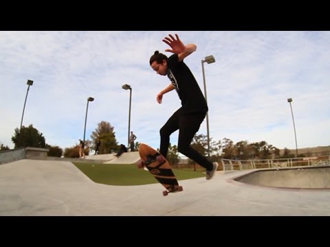 TREFLIP ON A LONGBOARD!? | SKATEBOARD TRICKS ON A LONGBOARD EP 2