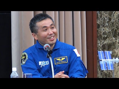 宇宙飛行士・若田さん帰国会見