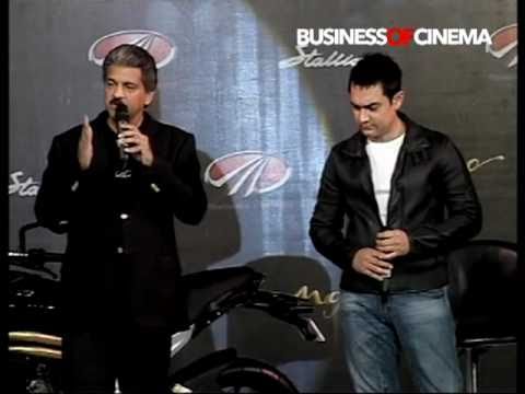 Aamir Khan is not a stereotype brand ambassador for a bike Anand Mahindra