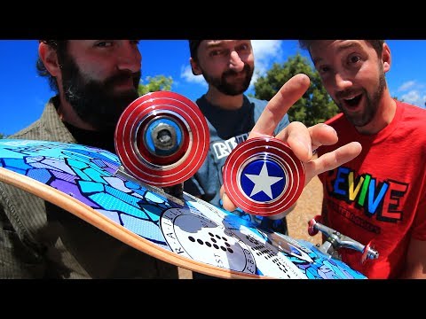 CAPTAIN AMERICA FIDGET SPINNER WHEELS!