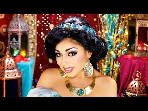 Princess Jasmine Makeup Tutorial! - YouTube