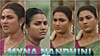 Myna Nandhini Charector In Thalaivan Thalaivi Face Card Vertical Edit Uhd Quality Trending Video