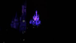 Disney World. Cerrando la noche con los fuegos artificiales
