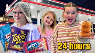 Eating Only Gas Station Food For 24 Hours