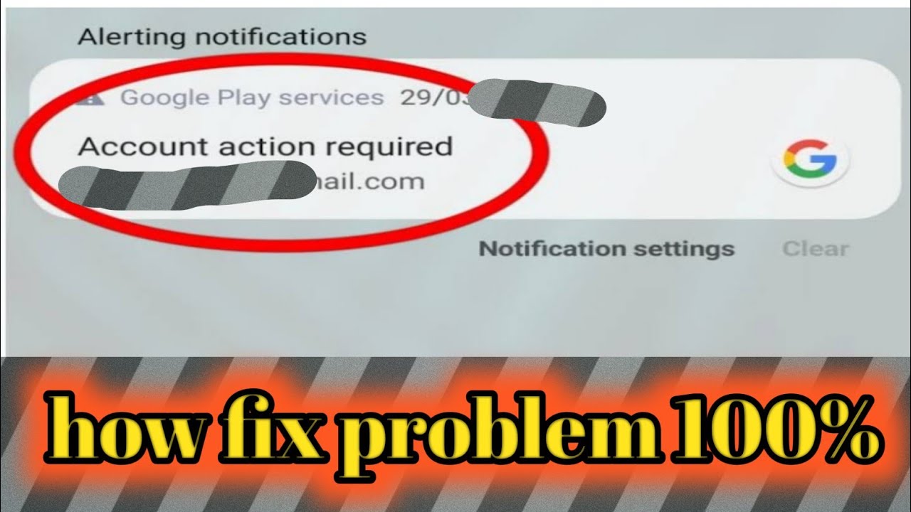 How To Remove Account action required| Google Play How To Remove Account action required| Google Play