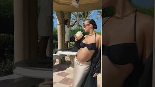 Amy Jacksons Baby Moon Dubai With Husband & Son