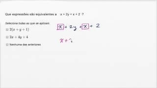 Expressões equivalentes - Khan Academy em português (5º ano)