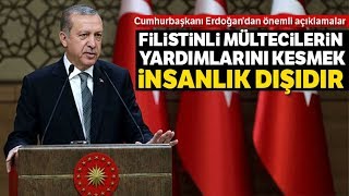 Cumhurbaşkanı Recep Tayyip Erdoğan: ''Yeni Bir Göç Dalgasını Tek Başına Göğüsley
