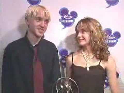 tom felton and emma watson dating. Tom Felton amp; Emma Watson - Disney Awards 2004