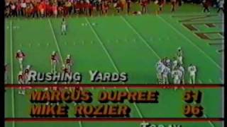 Marcus Dupree V Nebraska, 1982
