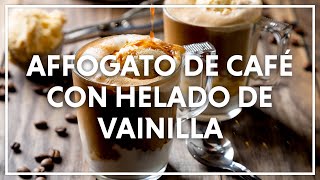 Affogato de Café con Helado de Vainilla