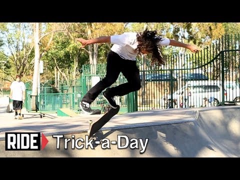 How-To Kickflip B/S Disaster with Shawn Hale - Trick-a-Day