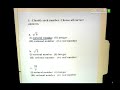 College Algebra Final Exam Review Session Part 1