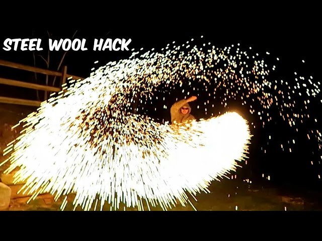 Steel Wool Sparklers - Video