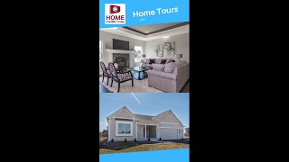 Charming Ranch Home Plan (1-Min. House Tour) - 2,100 sf - Interior Design Ideas - #shorts