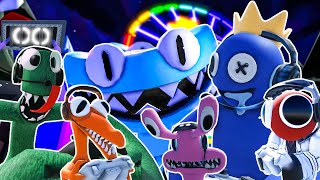 Doors Enies And Rainbow Friends Monsters Play Rainbow Friends Chapter 2 Odd World Update Roblox