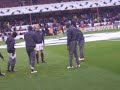 Dennis Bergkamp nutmegs Alex Song Dennis Bergkamp nutmegs Alex Song