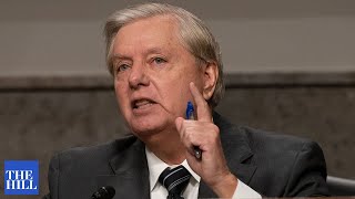 "That's not my question." Lindsey Graham GRILLS Blinken on Iran Nuclear Deal