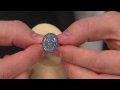Australian Opal Triplet & Blue Sapphire Ring 14K Gold 0.85 ct tw with Alberti Popaj