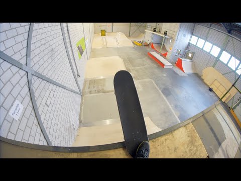 We Built a Skatepark with a MONSTER DROP!