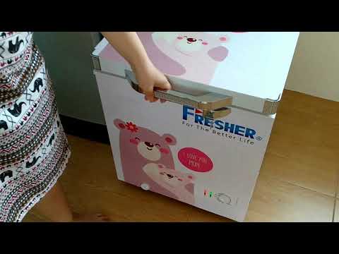 รีวิว ตู้แช่แข็ง แช่นมแม่ fresher รุ่น FF-60x