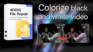 Colorize Black And White Video | Ai Video Enhancer For Beginners 2024