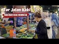 Walk to street food Blok M square Jakarta | Tur Jalan Kaki Malam