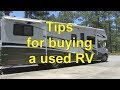 How To Tips for Buying a Used RV