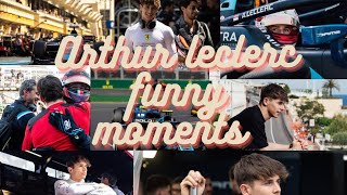 Arthur Leclerc Funny Moments